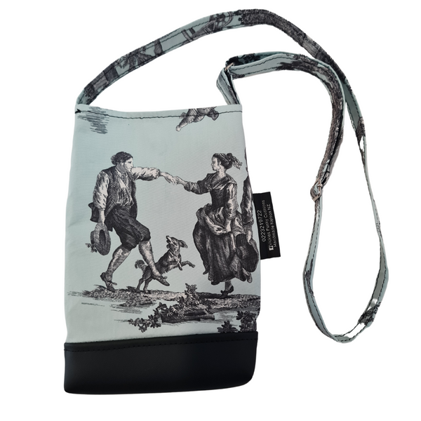 Old fashioned print Mini Shoulder Bag