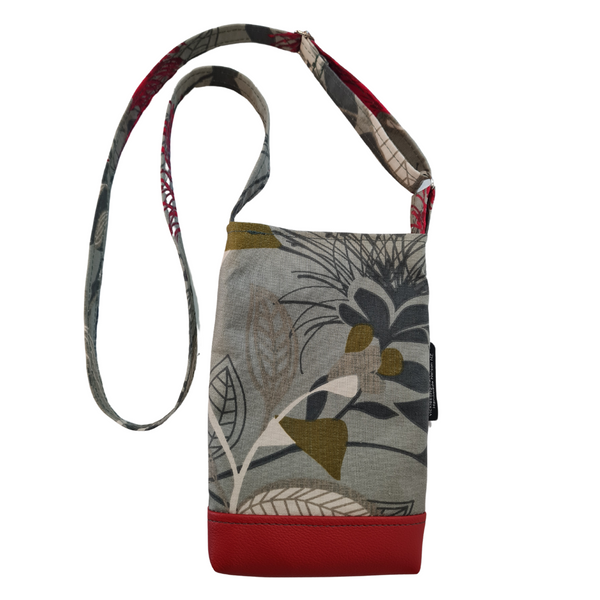 Pohutukawa Grey Mini Shoulder Bag