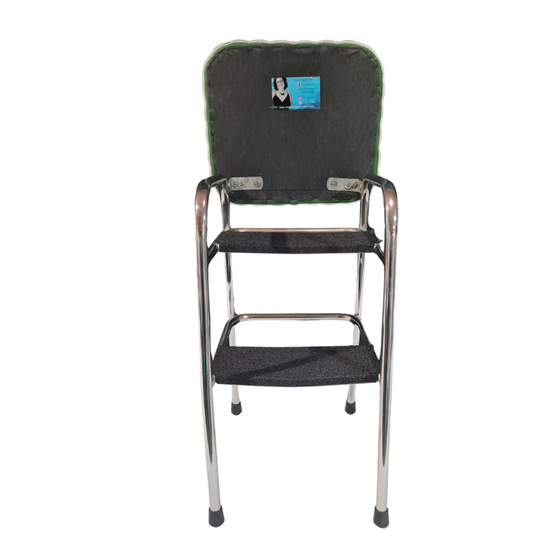 1960s Retro Chrome Step Stool – Flowerbomb Fabric