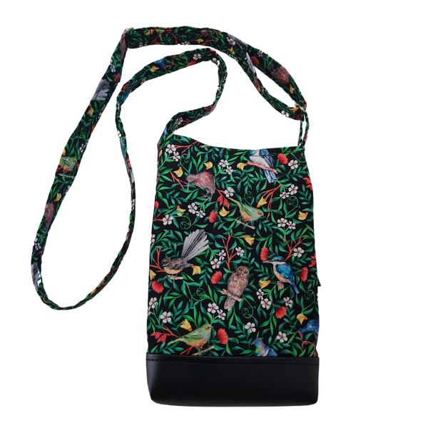 Native NZ Birds Mini Shoulder Bag