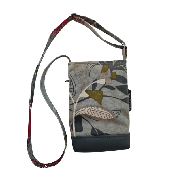 Pohutukawa Grey Mini Shoulder Bag