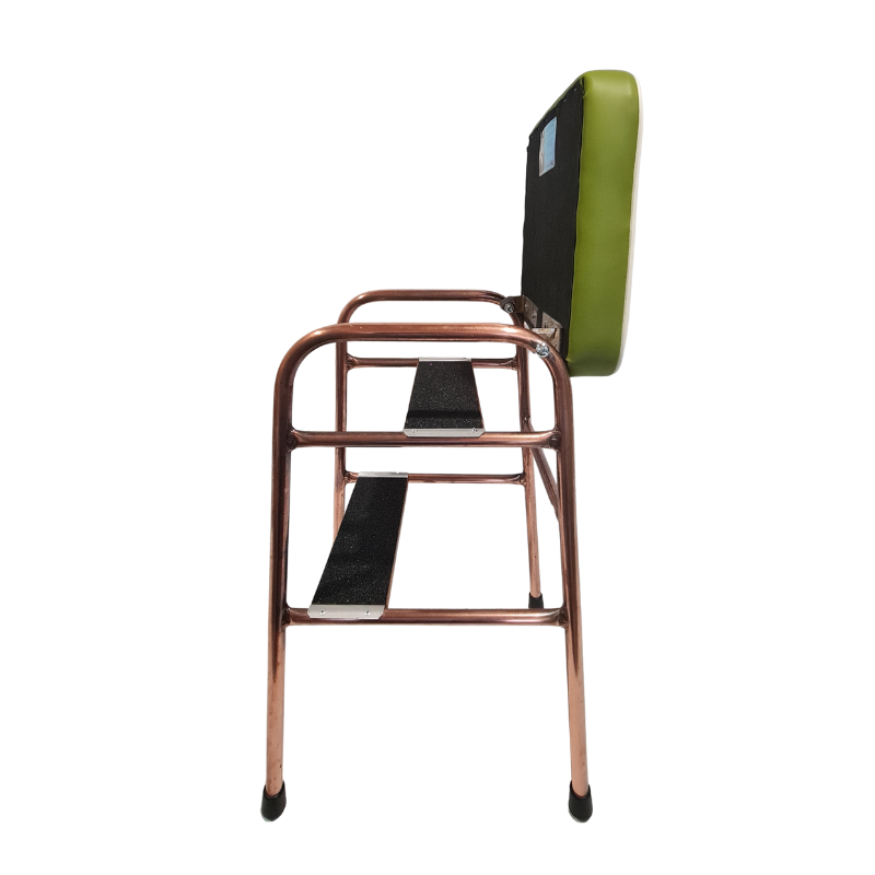 Retro Copper Step Stool - Seat