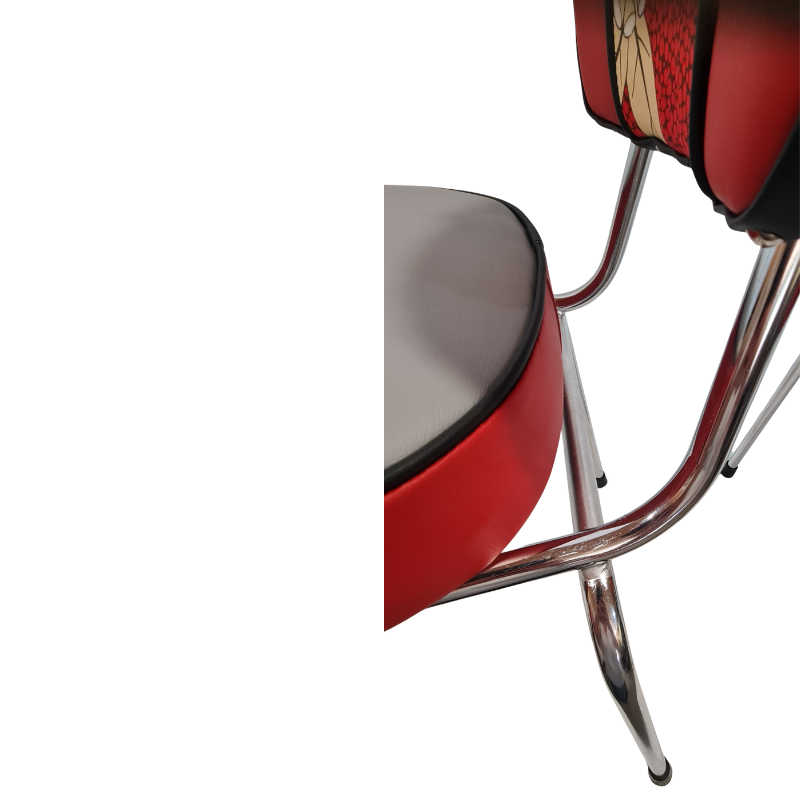 Chrome Chairs "Set of 4" Fantail