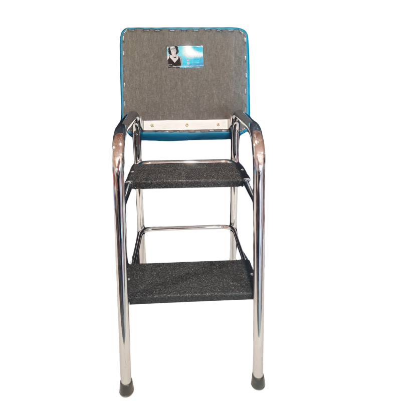 1960s Retro Chrome Step Stool – Flowerbomb Fabric