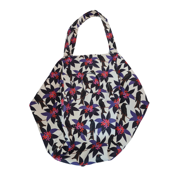 Carry All Bag (Raven & Floral)