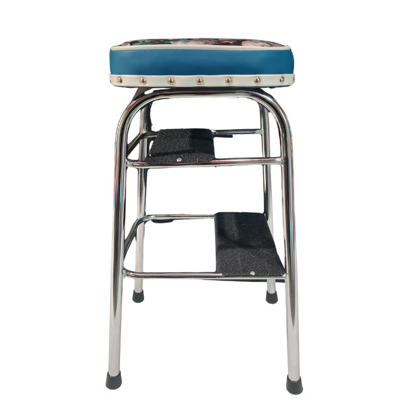 1960s Retro Chrome Step Stool – Flowerbomb Fabric
