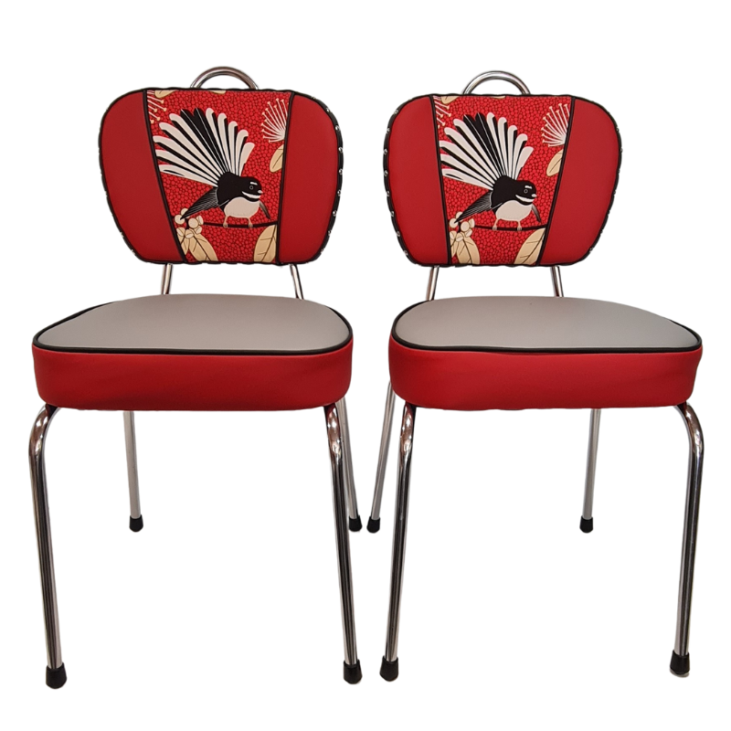 Chrome Chairs "Set of 4" Fantail