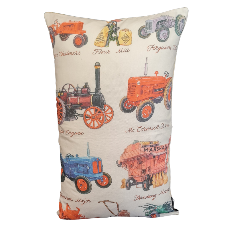 Tractors Large Cushion Cover