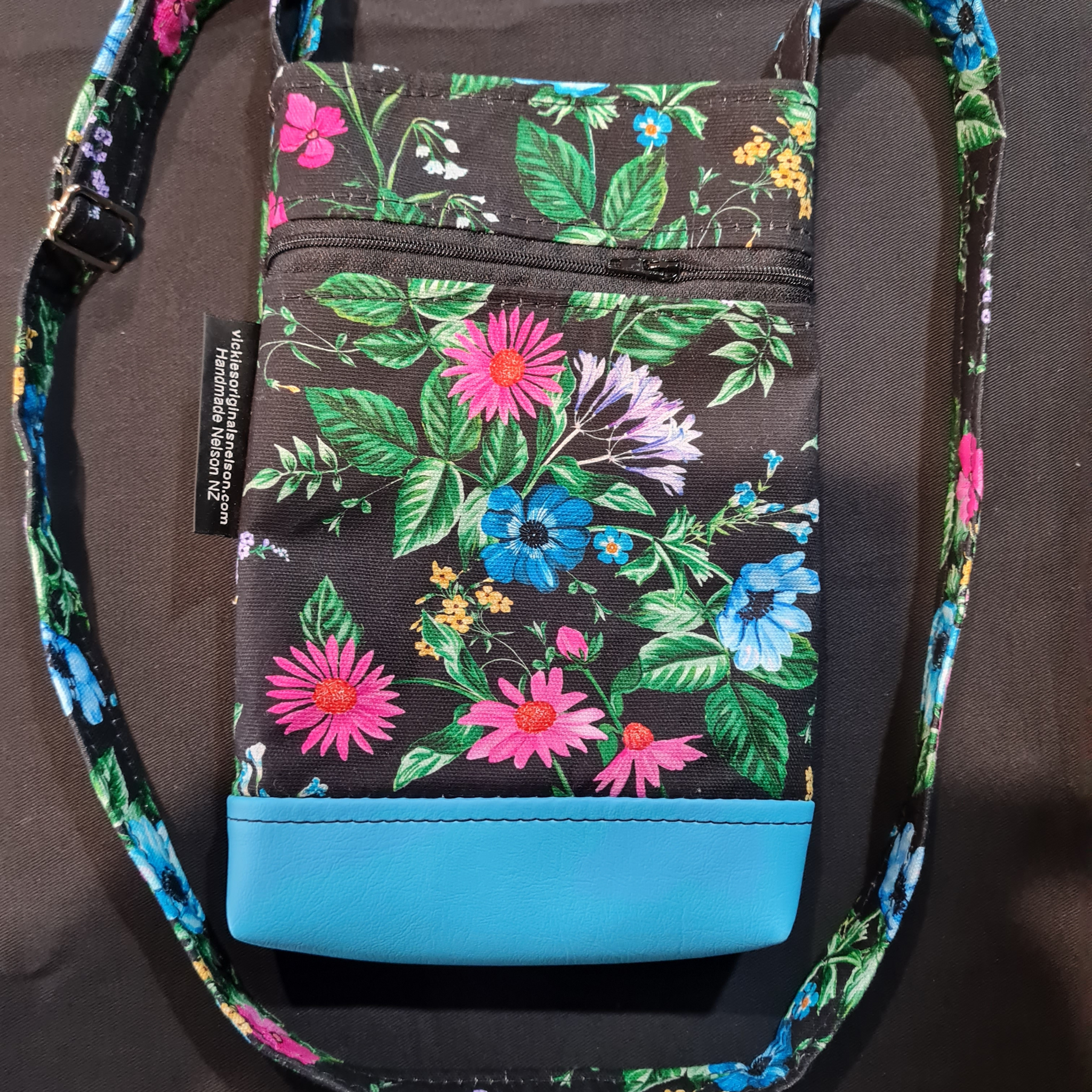 Funky Floral Fabric Mini Shoulder Bag