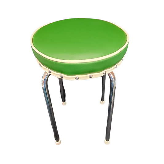 Retro Chrome Stool - Seat