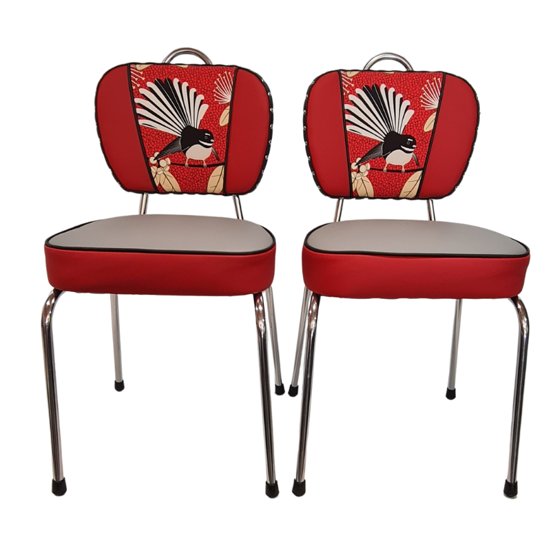 Chrome Chairs "Set of 4" Fantail
