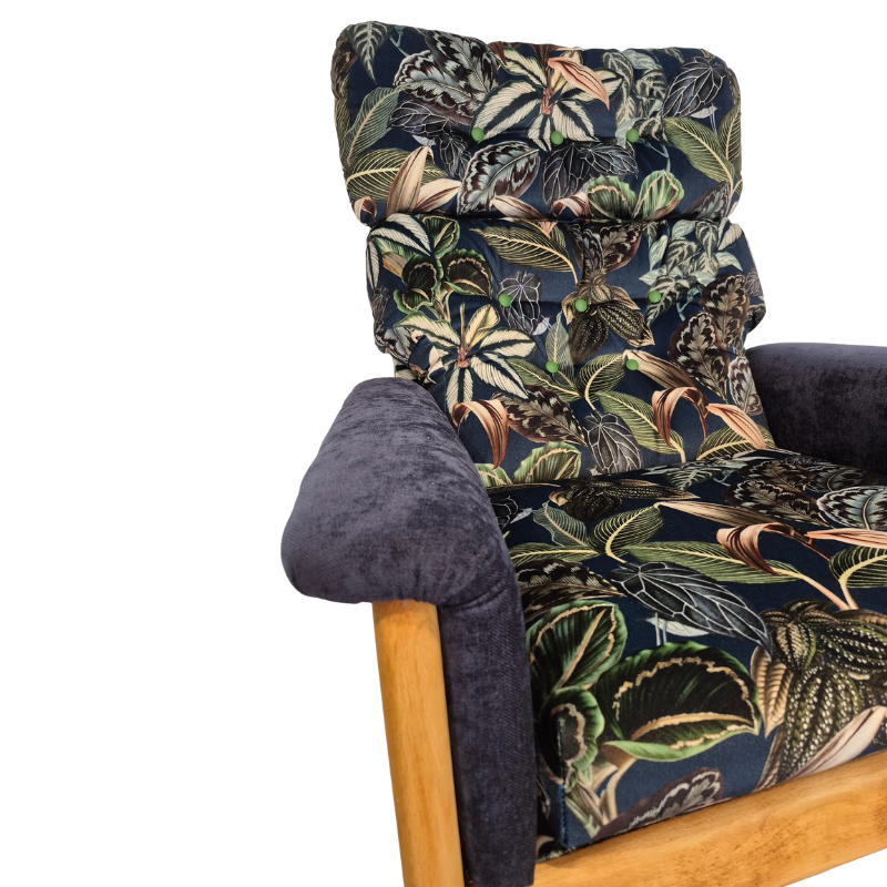 Parker Knoll Mid-Century Armchair & Footstool | Vickies Originals