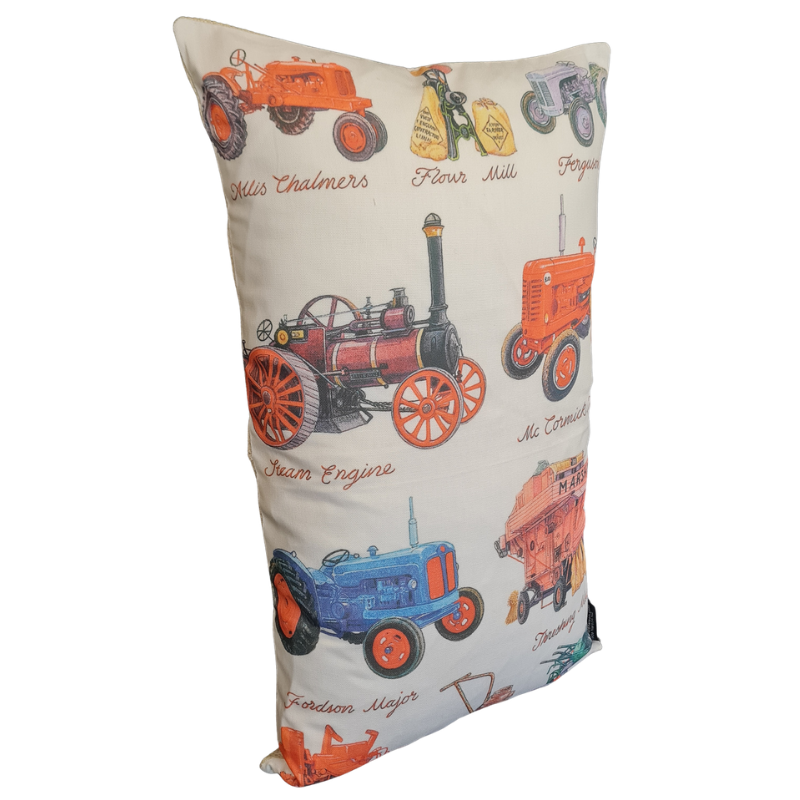 Tractors Large Cushion Cover