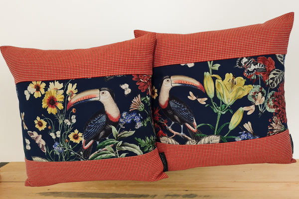 Toucan Cushion Covers - Gili Parrot (Pair)