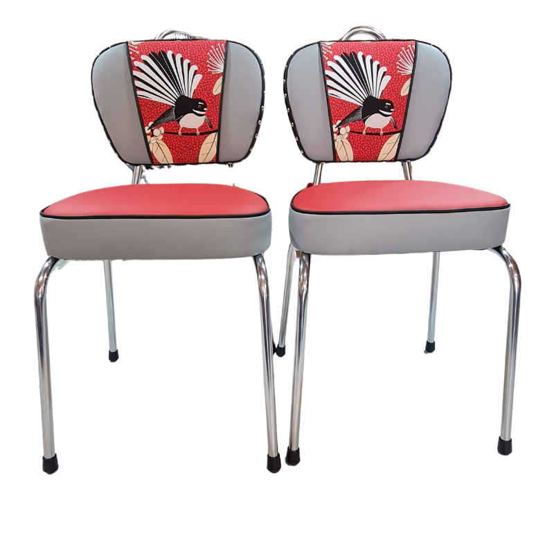 Chrome Chairs "Set of 4" Fantail