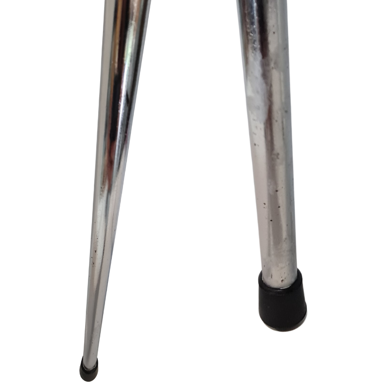 Retro Chrome Stool - Seat