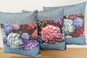 Floral Bouquet Cushion Covers Set of 3 - Keylargo Ocean