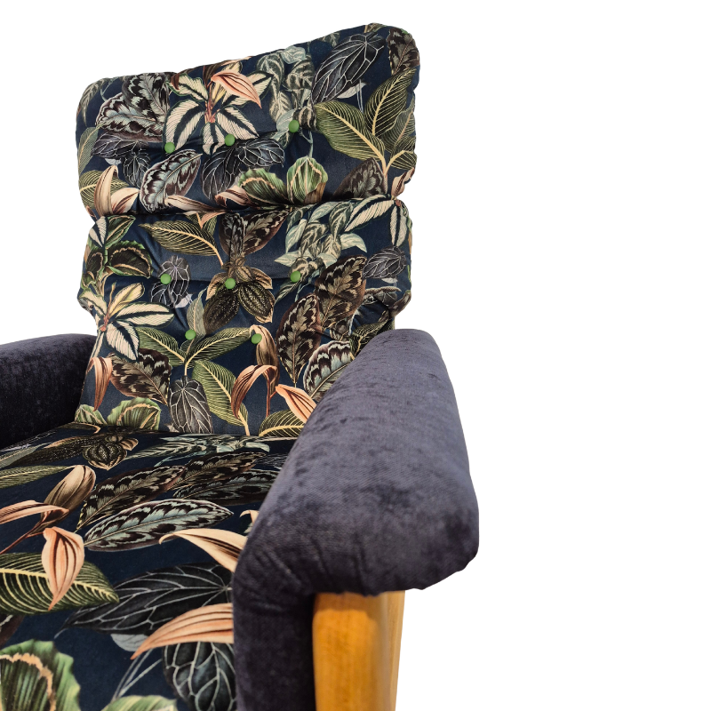 Parker Knoll Mid-Century Armchair & Footstool | Vickies Originals