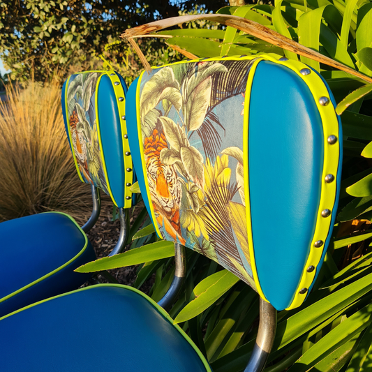 Retro Kitchen Chair's - Pair