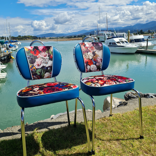 Retro Kitchen Chair's - Pair
