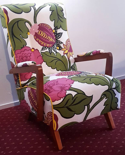 Floral Armchair