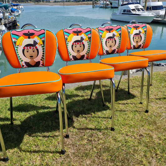 Retro Kitchen Chair's - Wahine