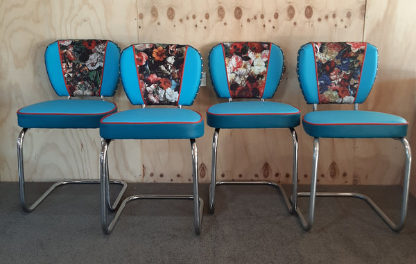 Flower bomb Chrome Chairs
