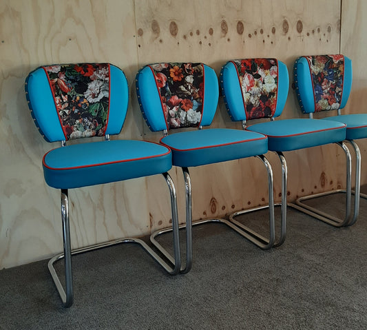 Flower bomb Chrome Chairs