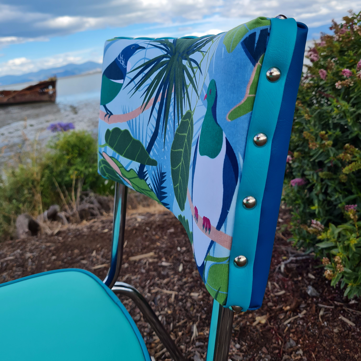 Chrome Chairs Native NZ inspired set off 4