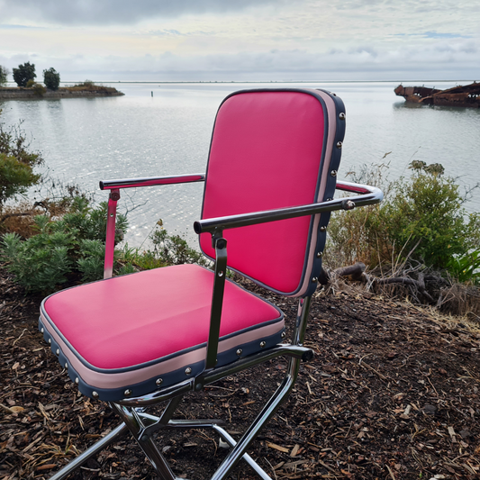 Retro Chrome High Chair - Kids seat