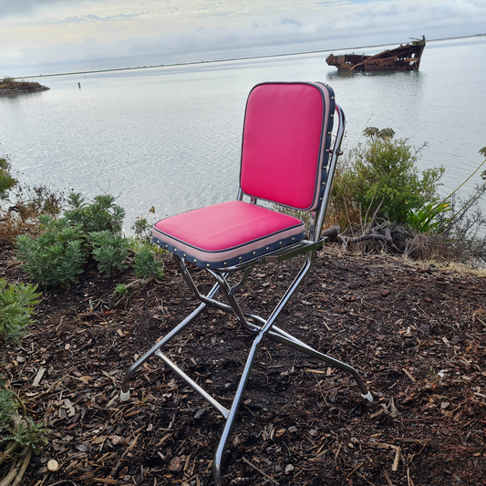 Retro Chrome High Chair - Kids seat