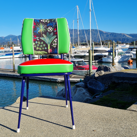 Bedroom / Office Chair / Italian Kiwi inspirsed colours