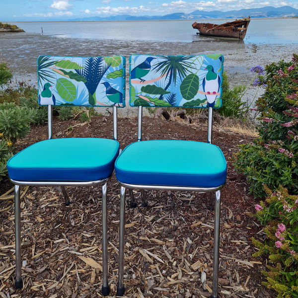 Chrome Chairs Native NZ inspired set off 4