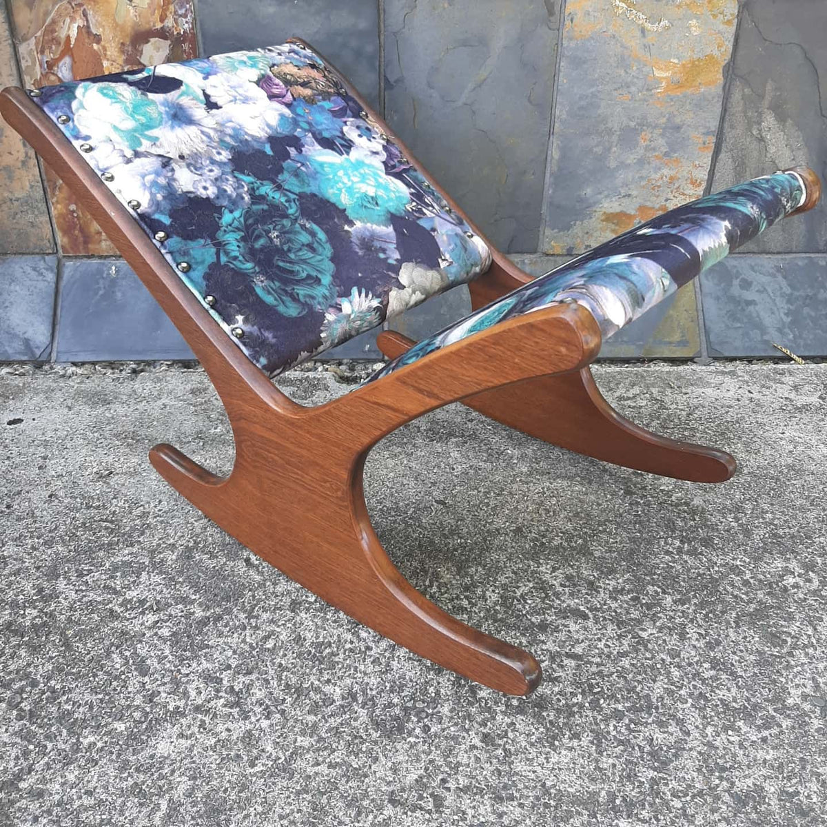 Small Rocking Footstool Footstool Rocker – Vickies Originals Nelson