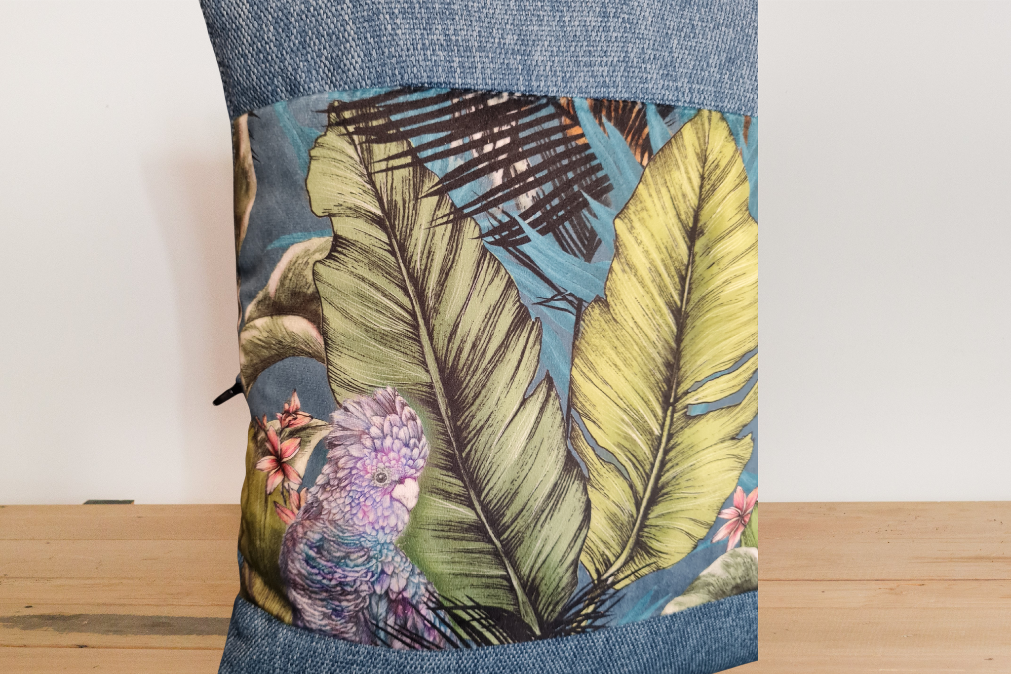 Bird Botanical Cushion Cover