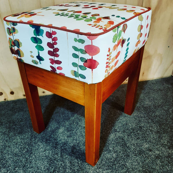 Footstool / Seat Wooden Base