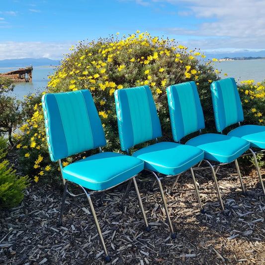 4 Retro Kitchen Chairs