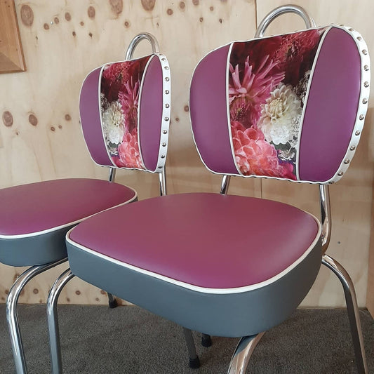 Pair off Retro Kitchen Chair's